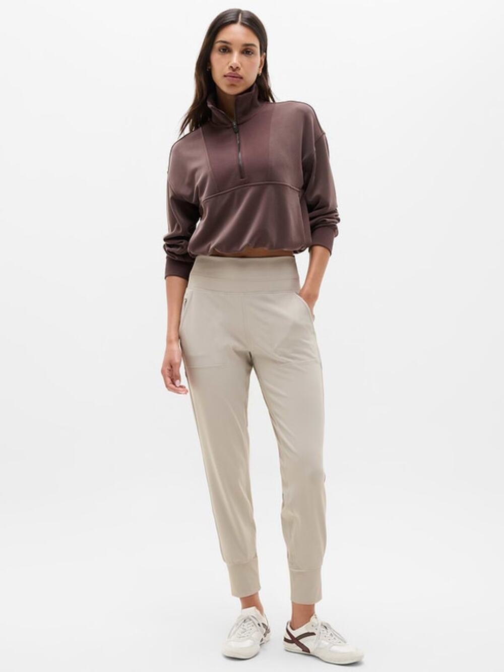 Athleta Venice High-Rise Jogger in "Abalone" Size Large